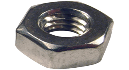 3/8" Jam Nut, 316 S.S.