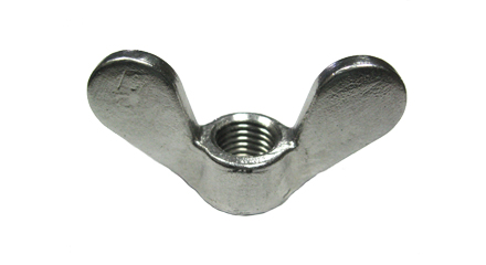 1/2" Wing Nut, 18-8 S.S.