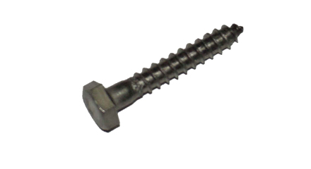 1/2" X 3" 316 S.S. Lag Screw