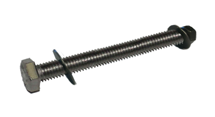 3/4" X 14" 18-8 S.S. Bolt TFL With Assembly